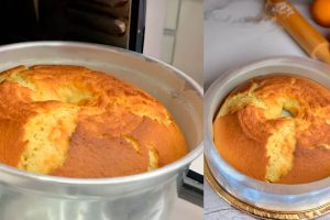 Veja como fazer um bolo na airfryer que fica delicioso para o seu café da manhã