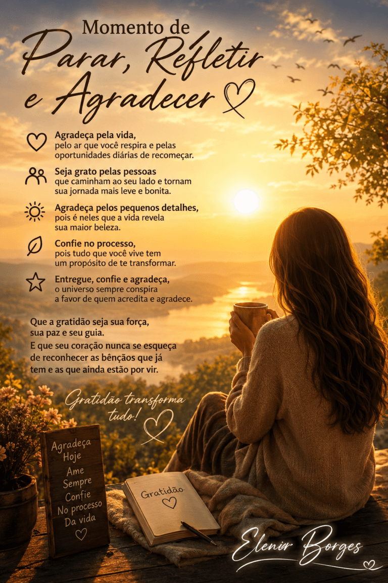 03 – Momento de parar refletir e agradecer 25 05 2026