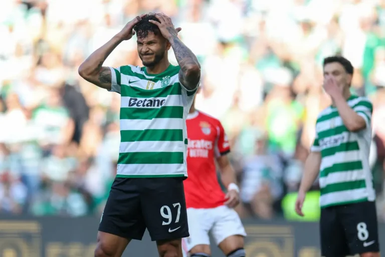 Confira as imagens do confronto entre Sporting e Benfica pelo Campeonato Português