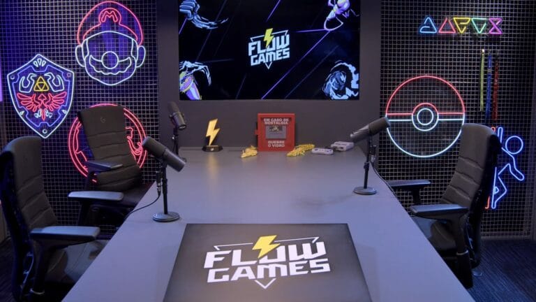 Agenda de podcasts da Flow Games desta semana