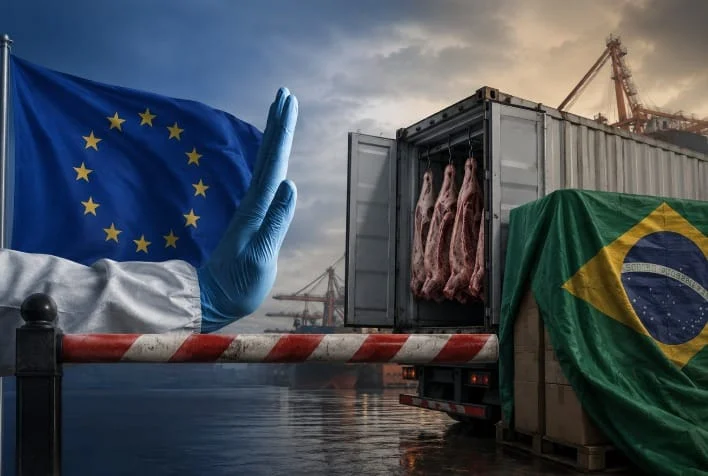 Agro: Frigoríficos brasileiros podem perder US$ 2 bilhões na UE