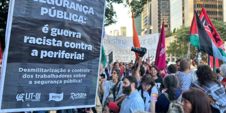 Ato do Cordão da Mentira na Paulista lembra Crimes de Maio hoje