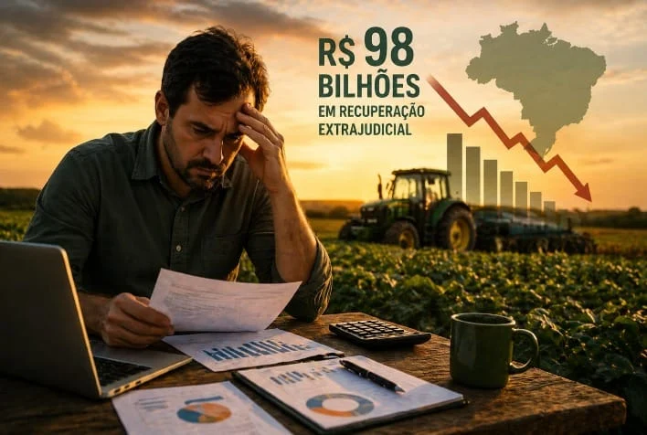 Endividamento de R$ 98 bilhões no agro pressiona crédito rural