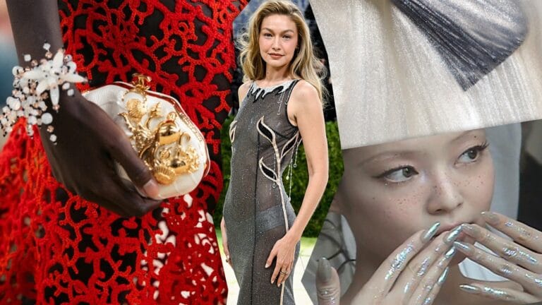Esmaltes cintilantes são a tendência do tapete vermelho e desfiles