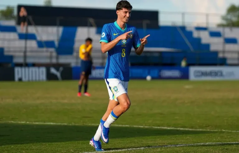 Brasil conquista bronze no Sul-Americano sub-17 ao vencer o Equador por 1 a 0