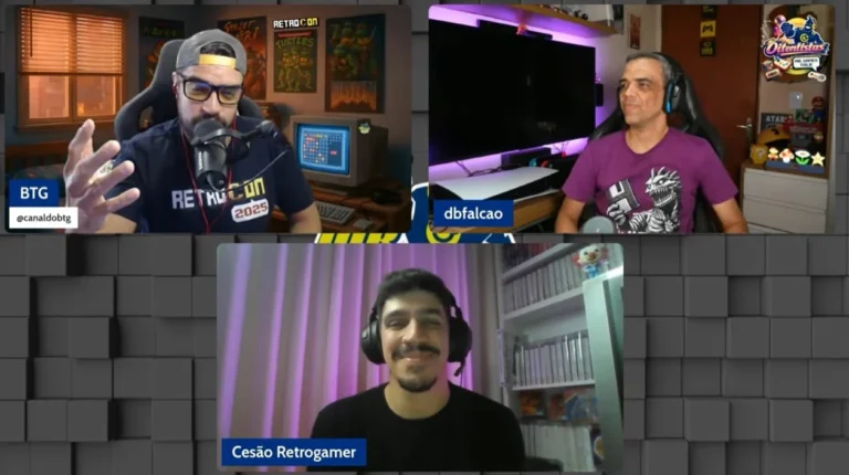 Lançamento do podcast Mr Games Talk Oitentistas para retrogamers