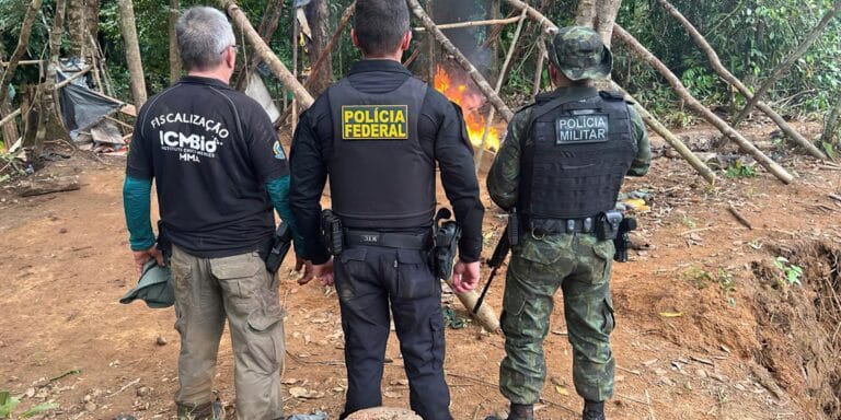 Operação da PF combate garimpos ilegais no Amapá e Pará