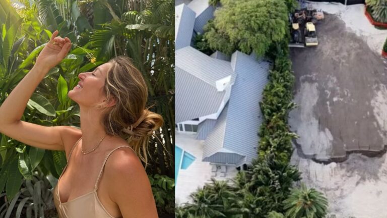 Polêmica: Gisele Bündchen manda demolir mansão em frente ao ex