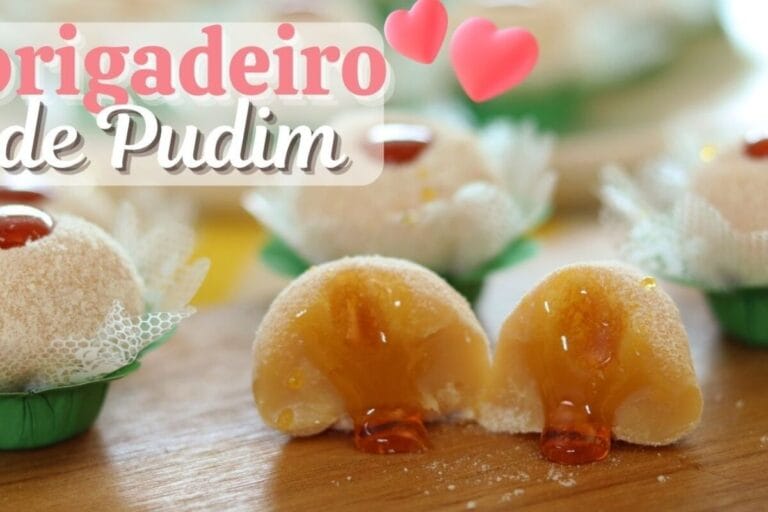 Receita de Brigadeiro de Pudim com Caldinha para o Dia das Mães