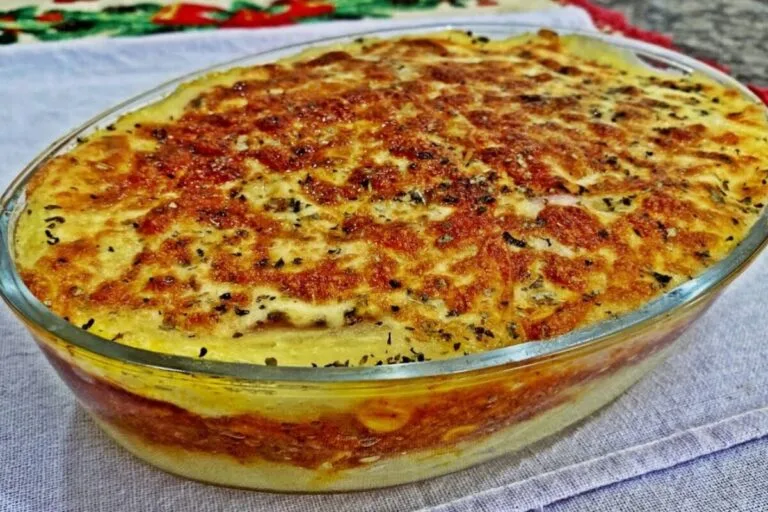 Receita de batata com carne moída gratinada para impressionar