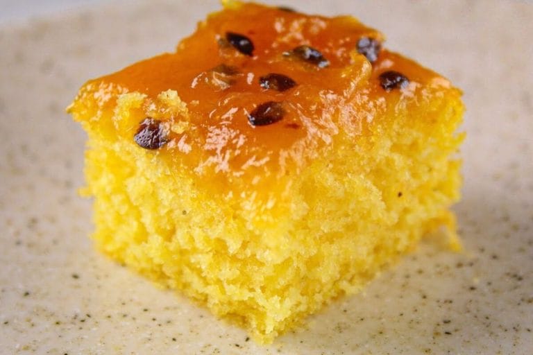 Receita de bolo de maracujá para um café da manhã especial