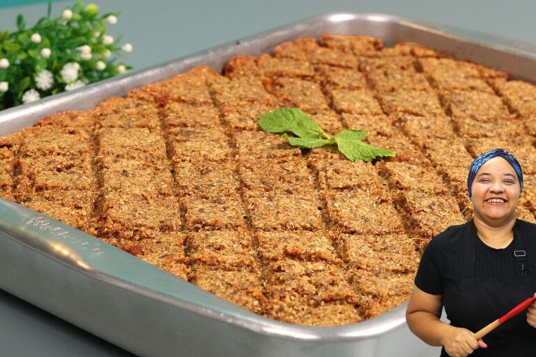 Receita de quibe de forno recheado suculento e fácil de fazer