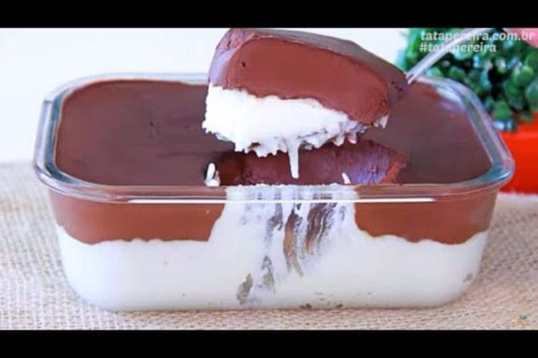 Receita de sobremesa de prestígio na travessa rápida e surpreendente
