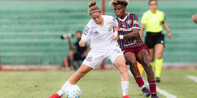 Santos conquista vitória no Brasileiro Feminino em Fluminense