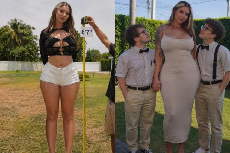 Saúde e bem-estar: atriz pornô de 2 metros prefere homens baixos