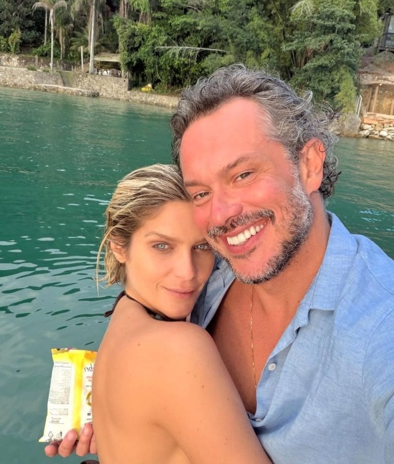 Tendência de looks: Marido de Isabella Santoni brilha em aniversário