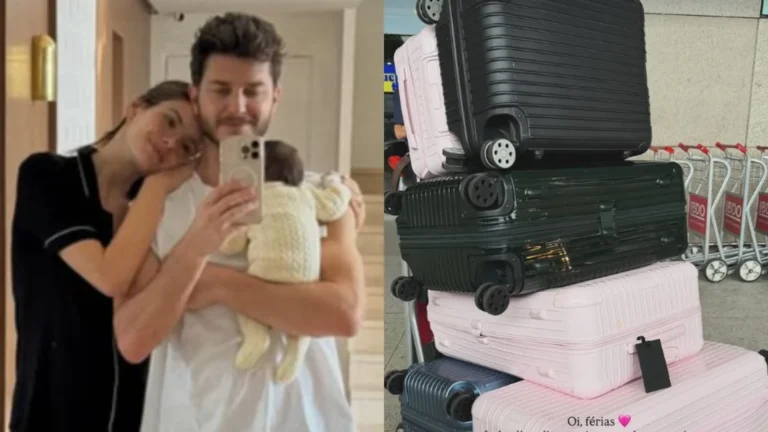 Tendência de moda: Camila Queiroz compartilha viagem em família