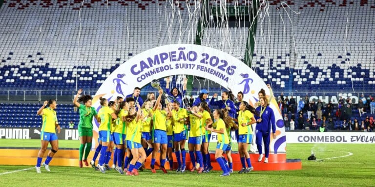 Viagem ao Brasil: Campeão Sul-Americano Sub-17 feminino
