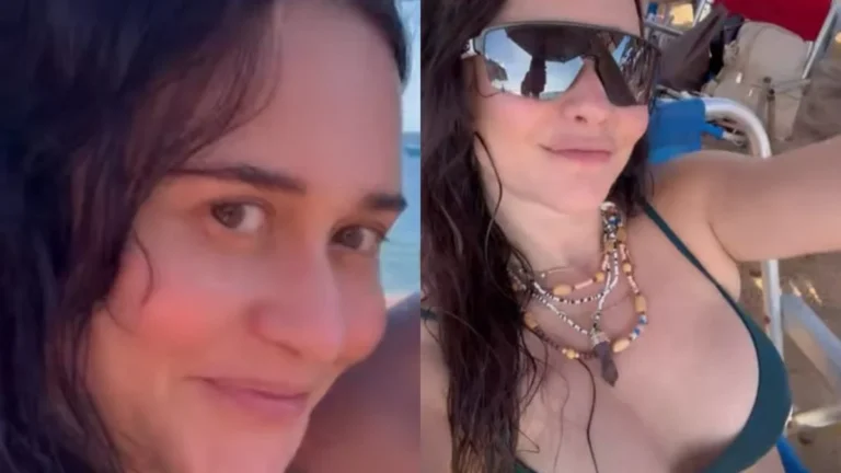 Viral: Alessandra Negrini curte praia em Salvador no Instagram