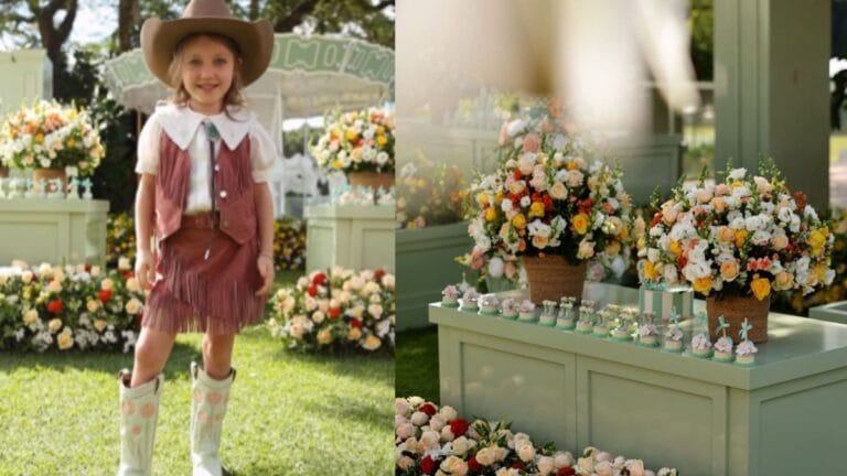 Viral: Festa luxuosa de 6 anos da filha de Roberto Justus