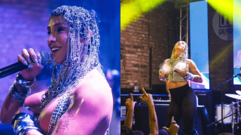 Viral: Linn da Quebrada exibe seios em show e causa polêmica