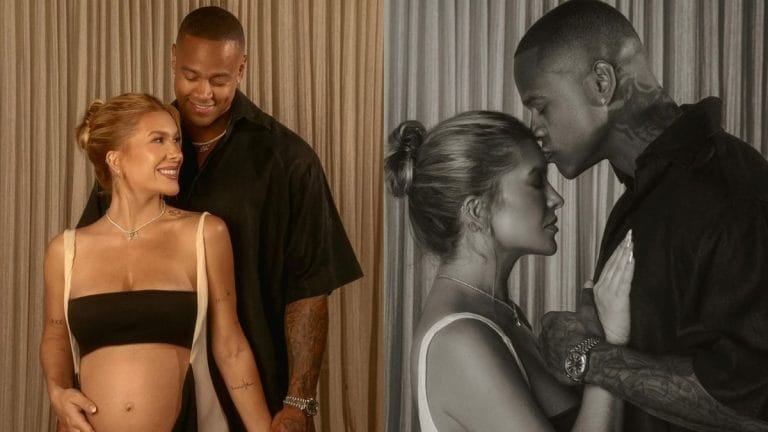 Viral: Lore Improta exibe barrigão com Léo Santana no Instagram