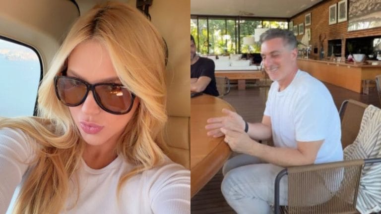 Viral: Virginia encontra Luciano Huck no Rio de Janeiro