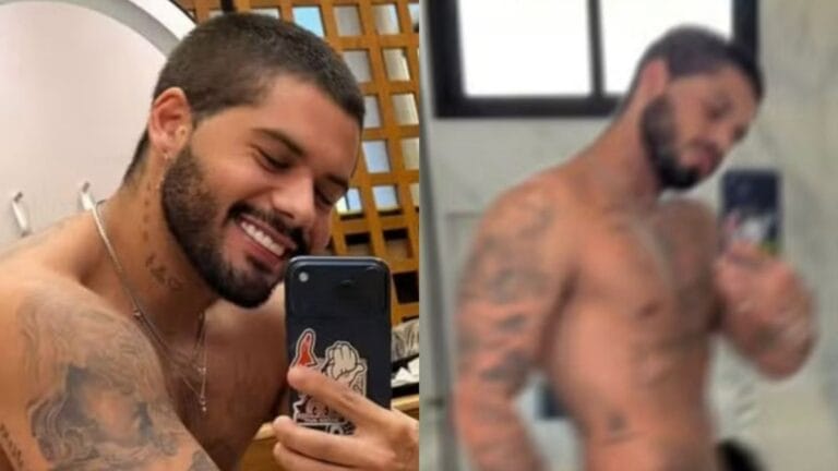 Viral: Zé Felipe sem camisa no Instagram atiça fãs com "Acordei"
