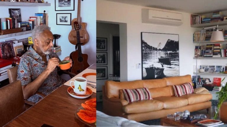 Viral: apartamento de Gilberto Gil à venda em Copacabana
