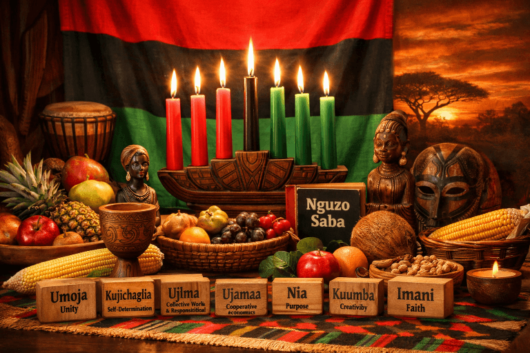 Kwanzaa: valores ancestrais como urgência do presente