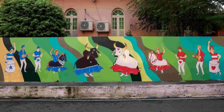 Arte urbana: Parintins ganha novos murais e circuito ampliado