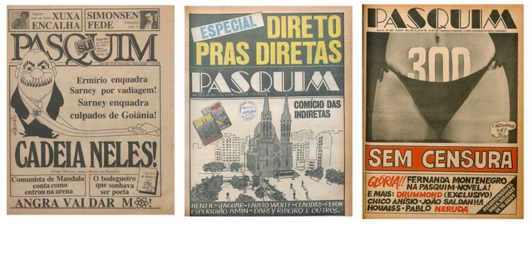 Atualização: Edições regionais de O Pasquim em SP e RS agora digitais