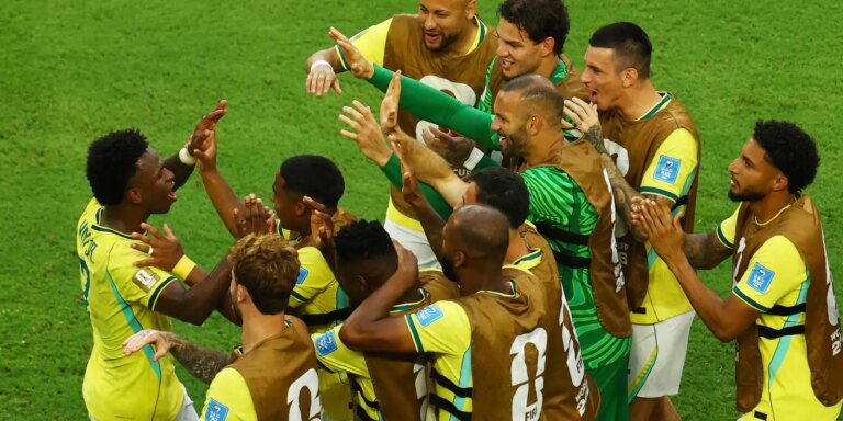 Brasil se classifica em 1º com 3x0 sobre a Escócia hoje