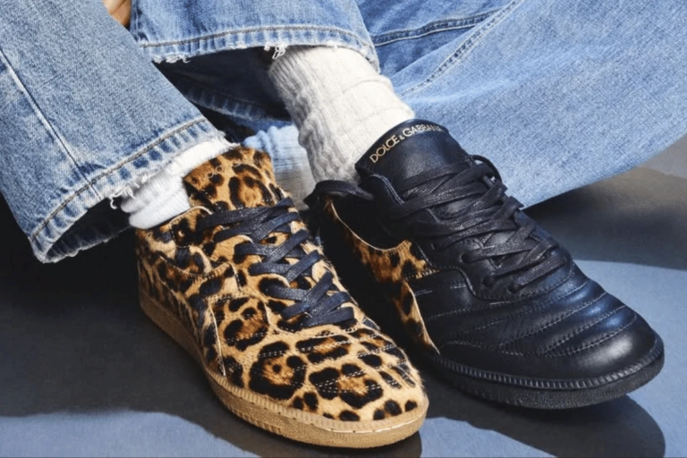 Chuteira de luxo Dolce & Gabbana: estilo e qualidade de vida no Brasil