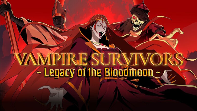 DLC Legacy of the Bloodmoon é a nova atualização de Vampire Survivors
