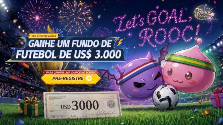 Lançamento de ROOC traz clima de Copa 2026 para Ragnarok Origin Classic