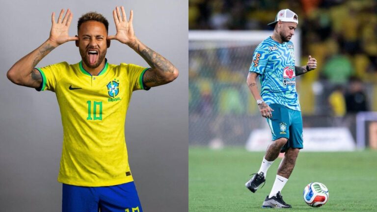 Neymar viraliza com foto na academia antes da estreia do Brasil