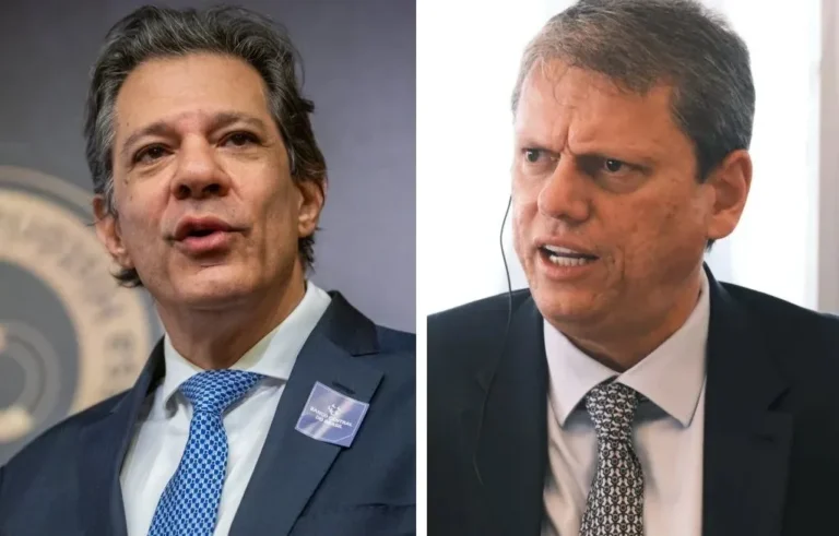 Pesquisas sobre disputa Haddad x Tarcísio em São Paulo