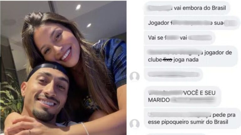 Polêmica: Esposa de jogador revela ataques de ódio no Instagram