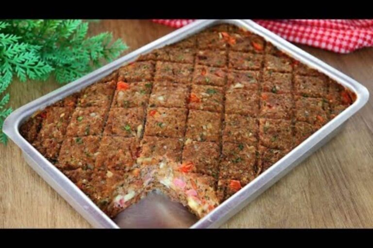 Receita de Kibe de Forno Delicioso e Bem Temperado com Hortelã