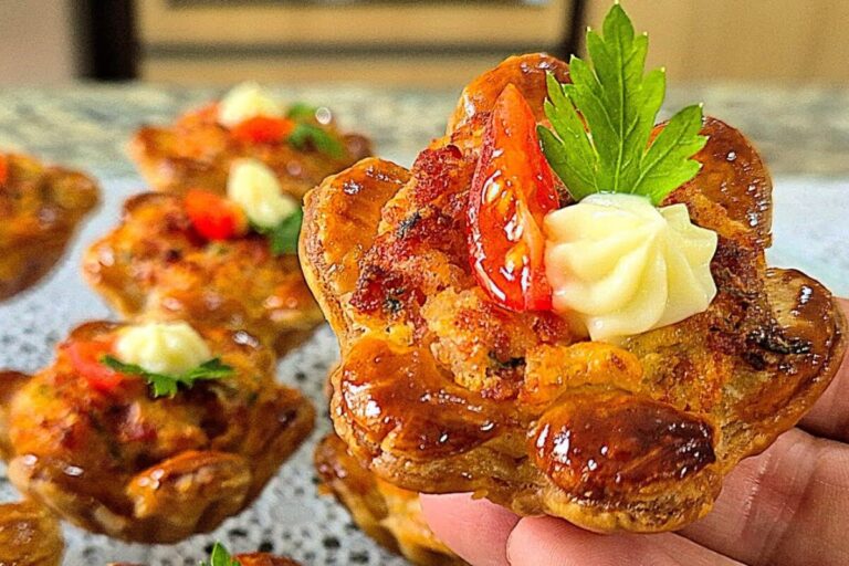 Receita de entradinha de festa deliciosa e fácil de preparar