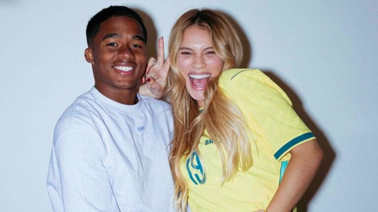 Romance viral: Gabriely Miranda e Endrick nas redes sociais