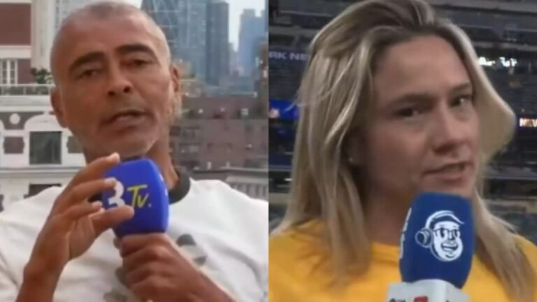 Romário comenta polêmica com Fernanda Gentil nas redes sociais
