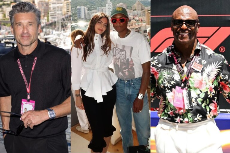 Saúde e bem-estar: cliques de celebridades no GP de Mônaco