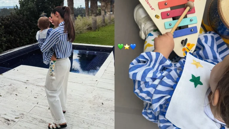 Tendência de moda: Jade Magalhães e Serena brilham com looks combinando