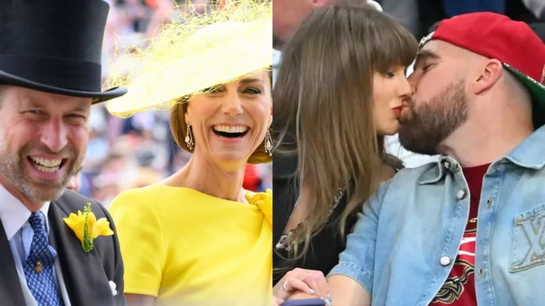 Tendência de moda: Príncipe William e Kate Middleton no casamento de Taylor Swift