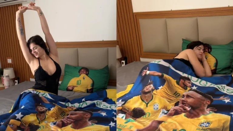 Viral: Decoração inusitada da Miss Bumbum para a Copa inspirada em Neymar