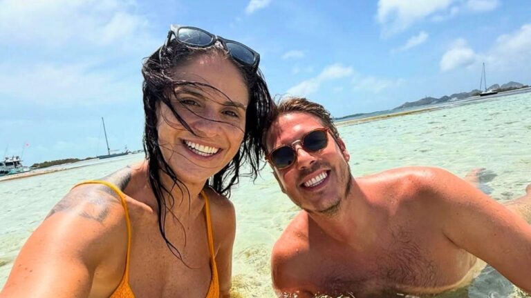 Viral: Fábio Porchat aparece nu em clique da noiva no Instagram