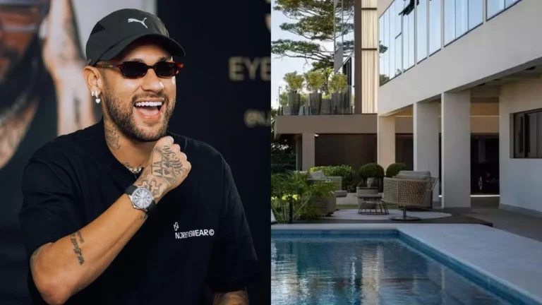Viral: Mansão de R$ 50 milhões de Neymar tem sala de massagem