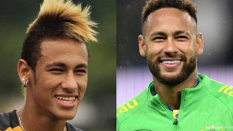 Viral: Mudanças na aparência de Neymar e Cristiano Ronaldo